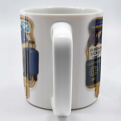 Personalize Your Travel Adventure Coffee Mug