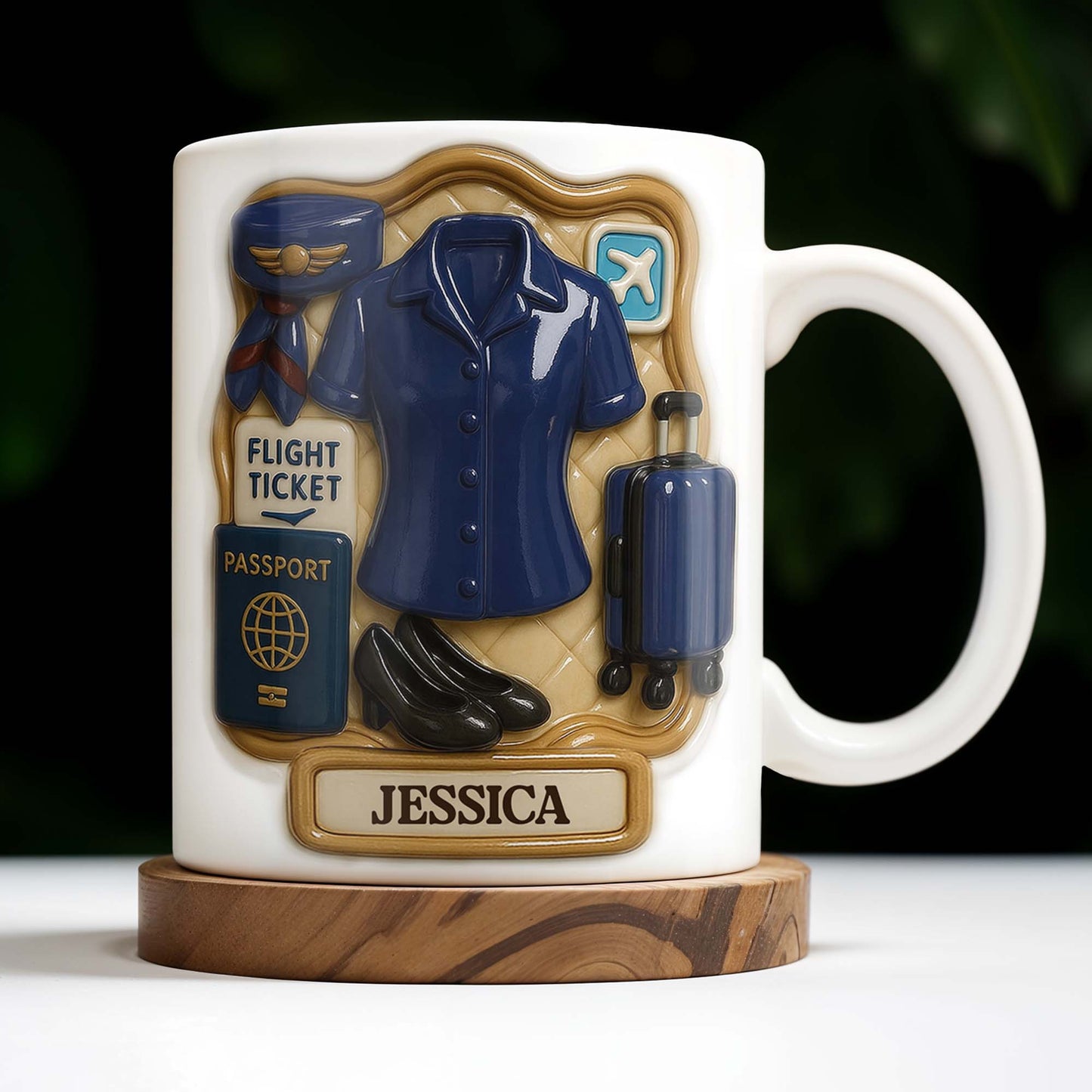 Personalize Your Travel Adventure Coffee Mug