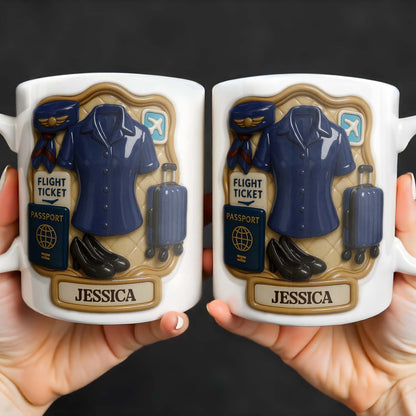 Personalize Your Travel Adventure Coffee Mug