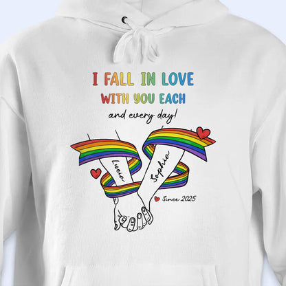 I Fall In Love With You Each And Every Day, Rainbow Heart