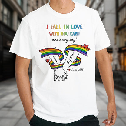 I Fall In Love With You Each And Every Day, Rainbow Heart