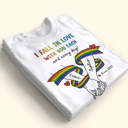 I Fall In Love With You Each And Every Day, Rainbow Heart