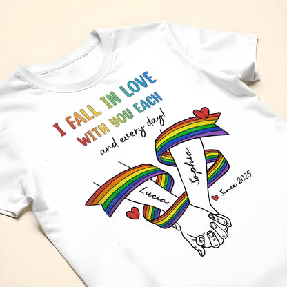 I Fall In Love With You Each And Every Day, Rainbow Heart