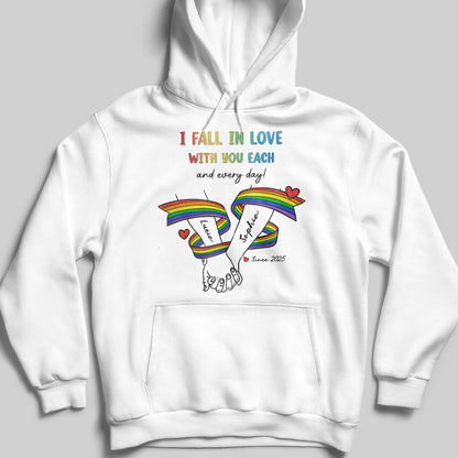 I Fall In Love With You Each And Every Day, Rainbow Heart