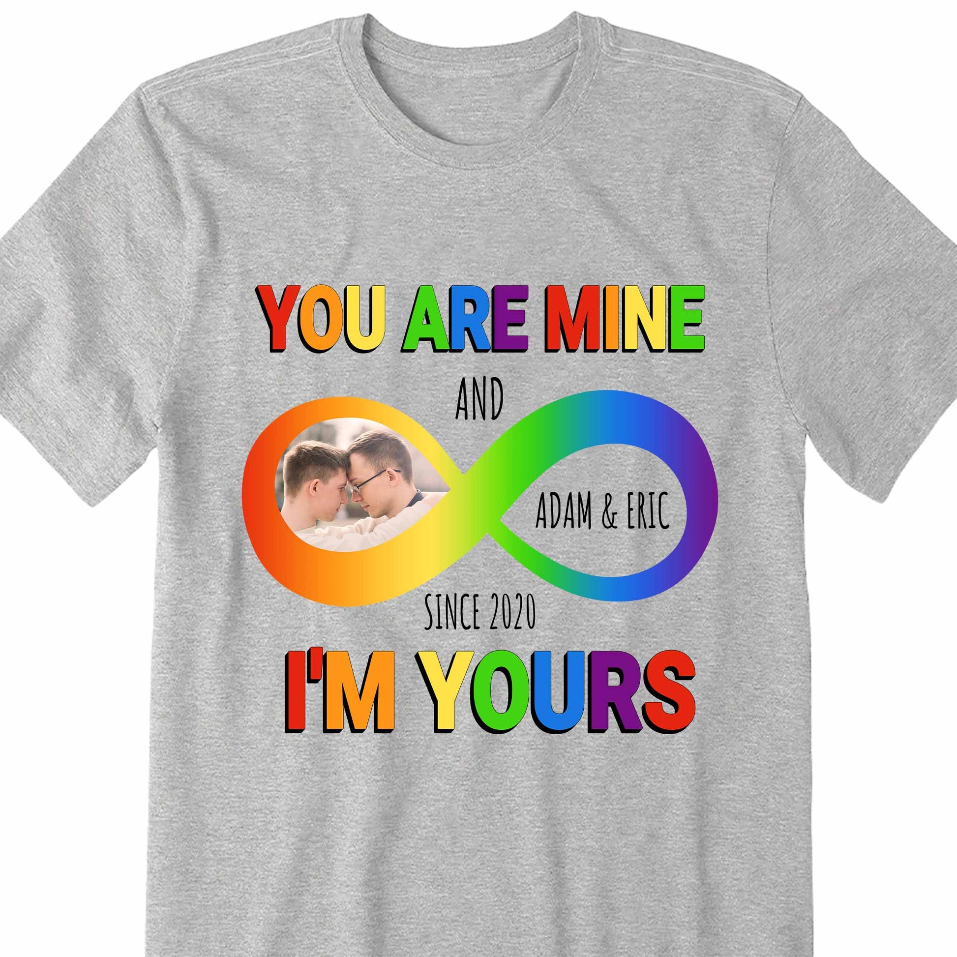 You Are Mine And I'm Yours Infinity Love Design