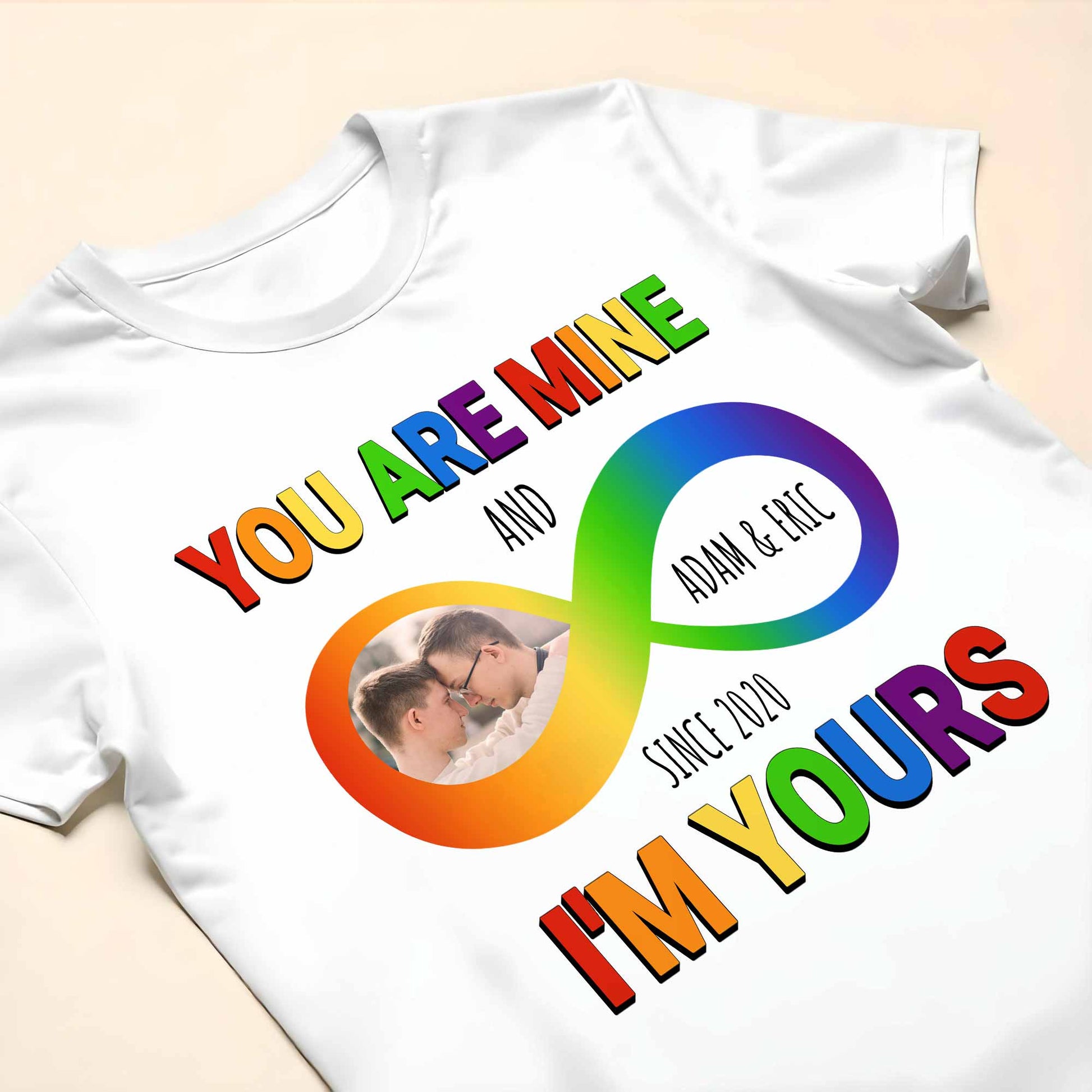 You Are Mine And I'm Yours Infinity Love Design