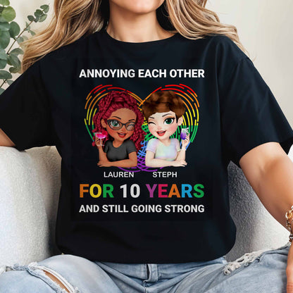 Annoying Each Other For 10 Years, Friends Forever