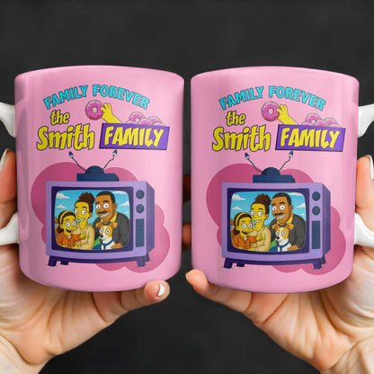 Family Forever Television And Cartoon Design