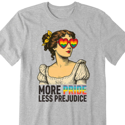 More Pride Less Prejudice Heart-Shaped Glasses