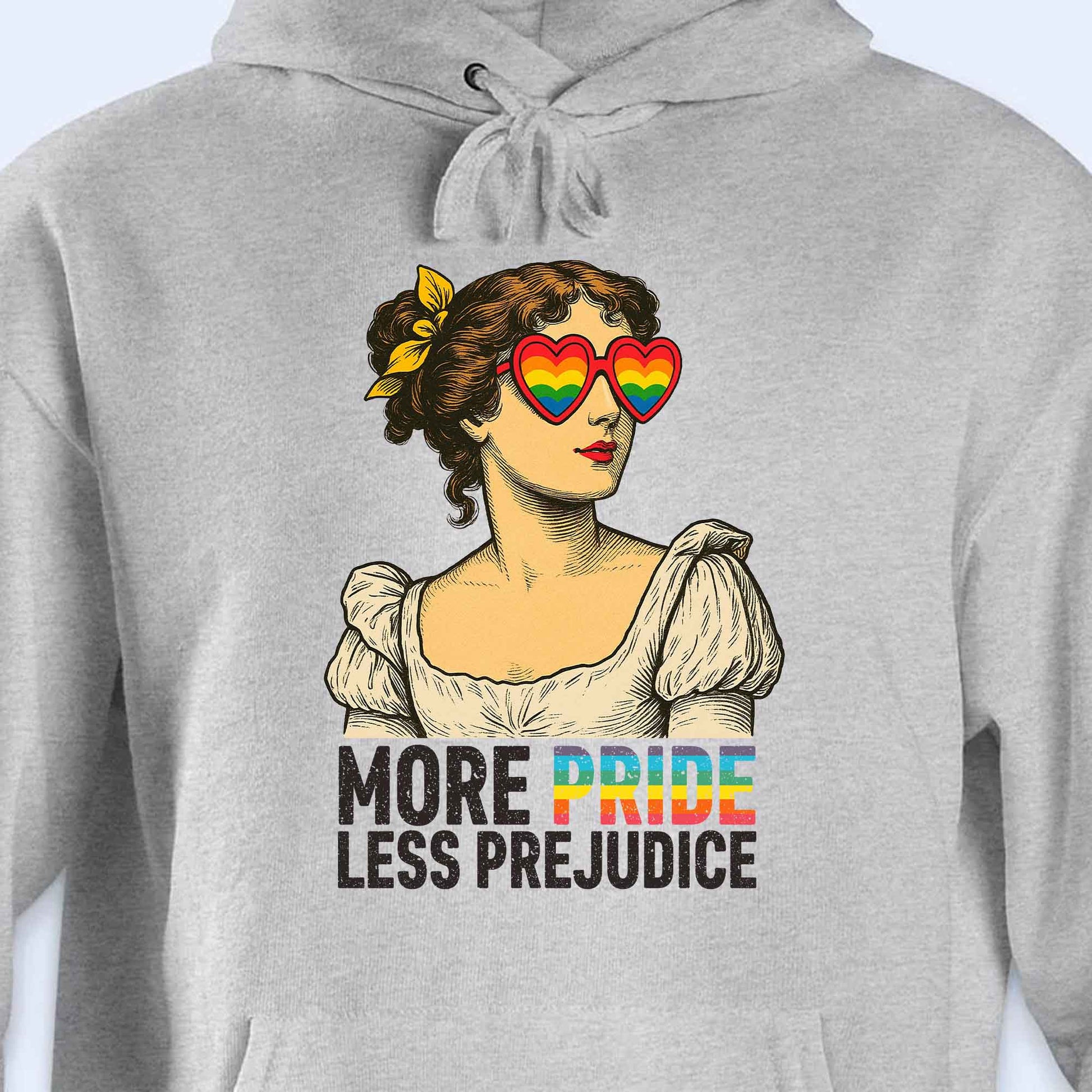 More Pride Less Prejudice Heart-Shaped Glasses