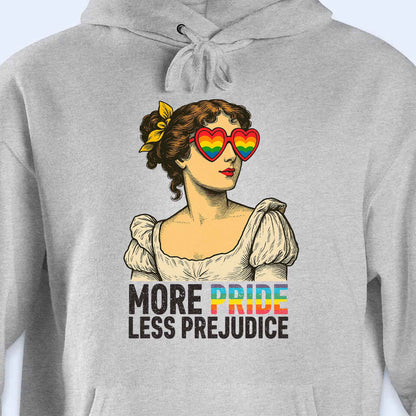 More Pride Less Prejudice Heart-Shaped Glasses