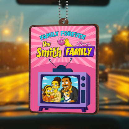 Family Forever, TV and Cartoon Portrait