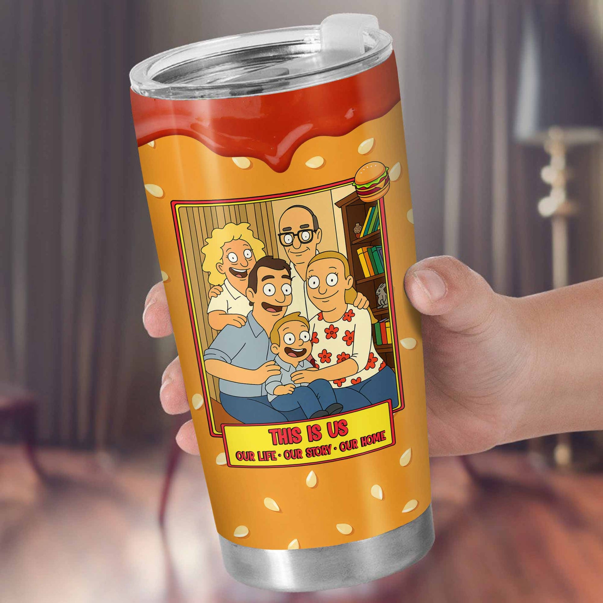 This Is Us Our Life Story Home Family Cartoon Design