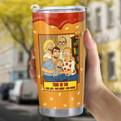 This Is Us Our Life Story Home Family Cartoon Design