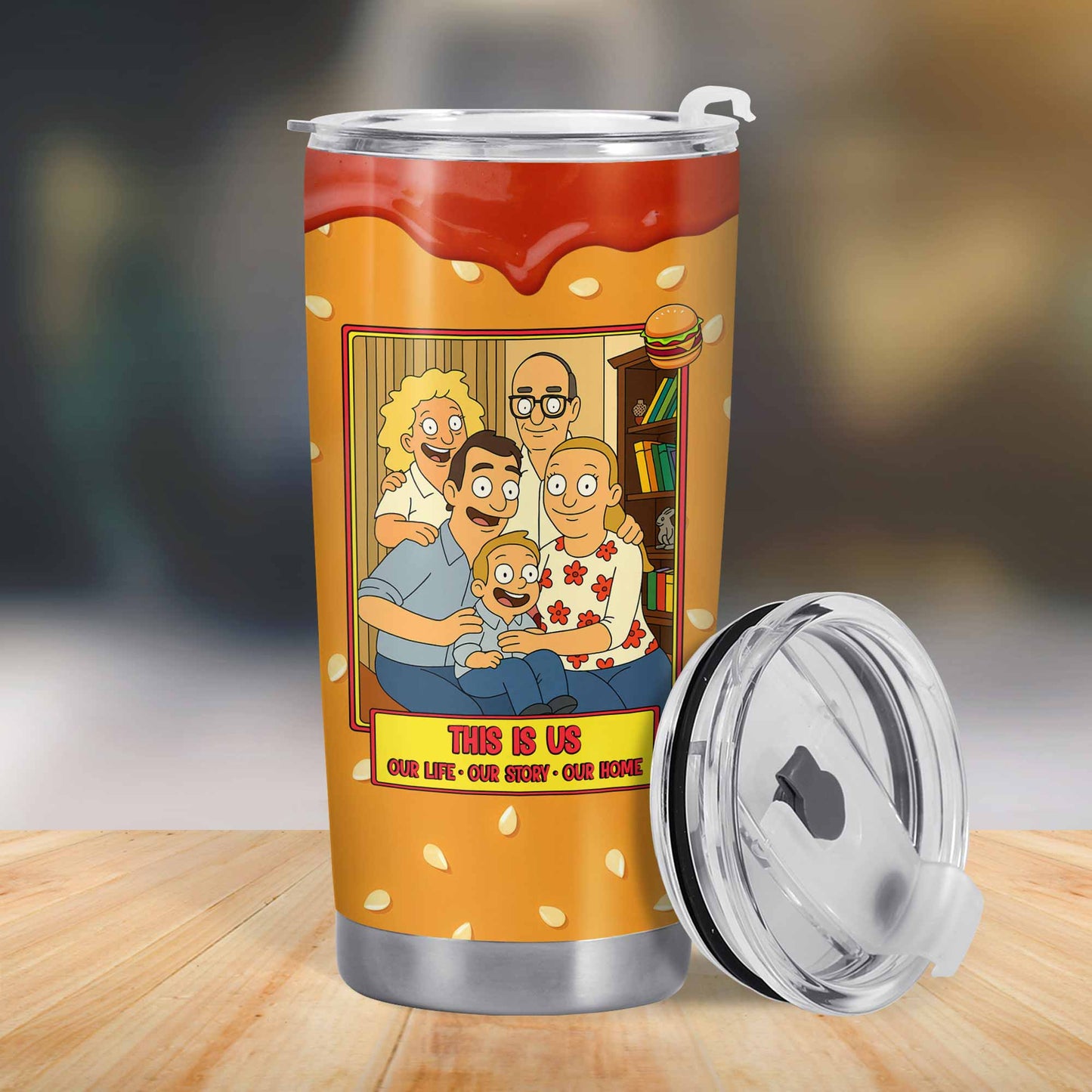 This Is Us Our Life Story Home Family Cartoon Design