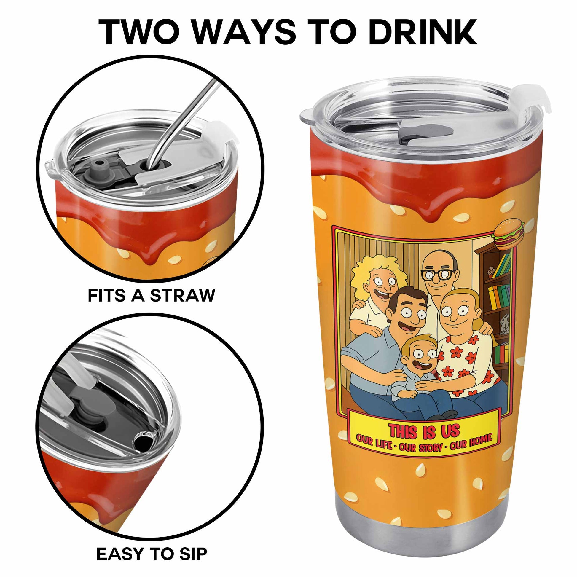 This Is Us Our Life Story Home Family Cartoon Design