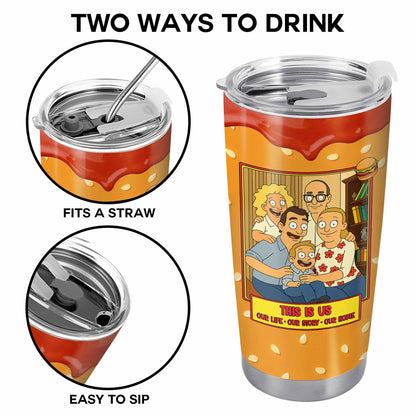 This Is Us Our Life Story Home Family Cartoon Design