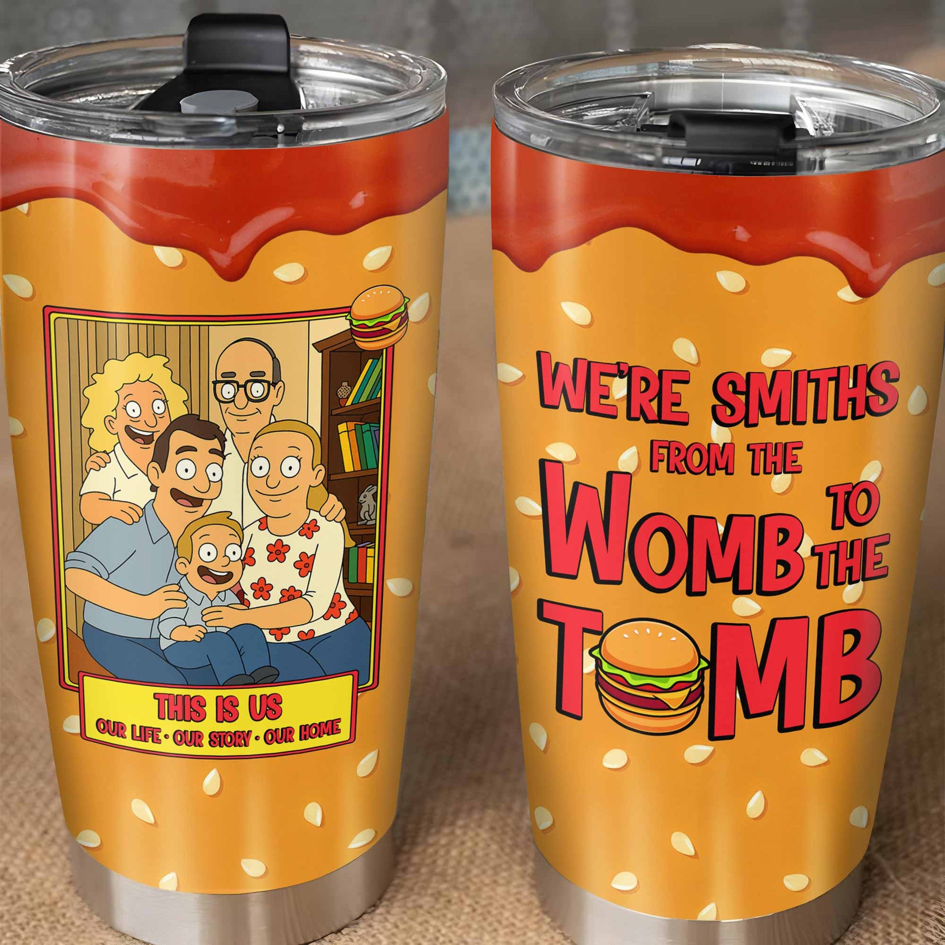 This Is Us Our Life Story Home Family Cartoon Design