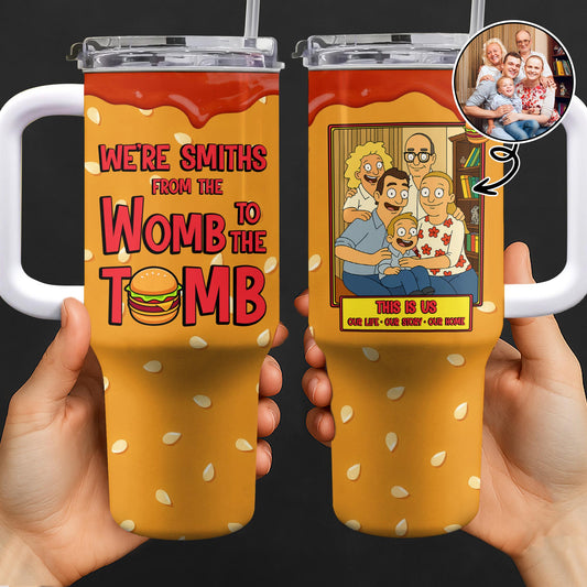 From The Womb To The Tomb Cartoon Family Design