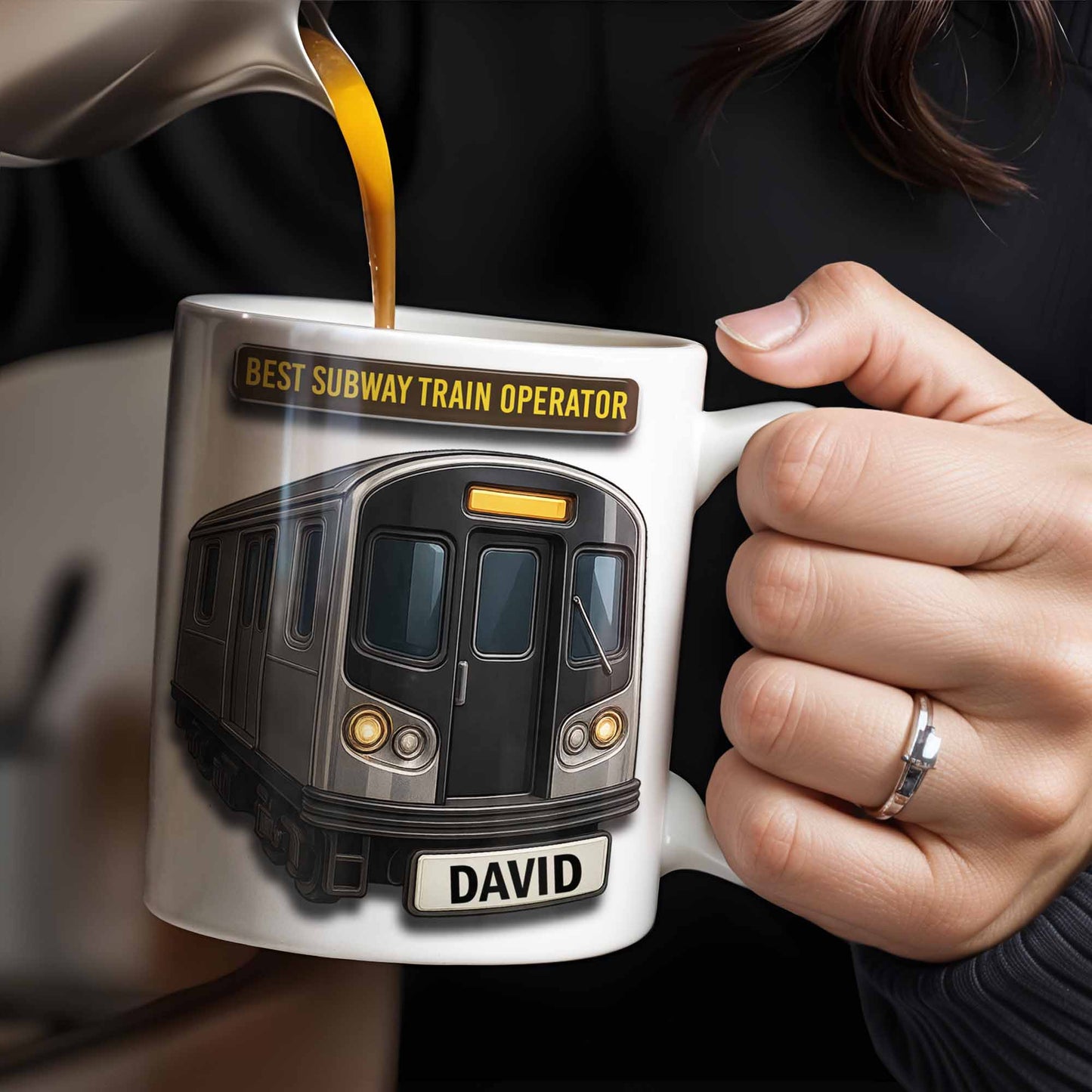 Best Subway Train Operator Coffee Mug