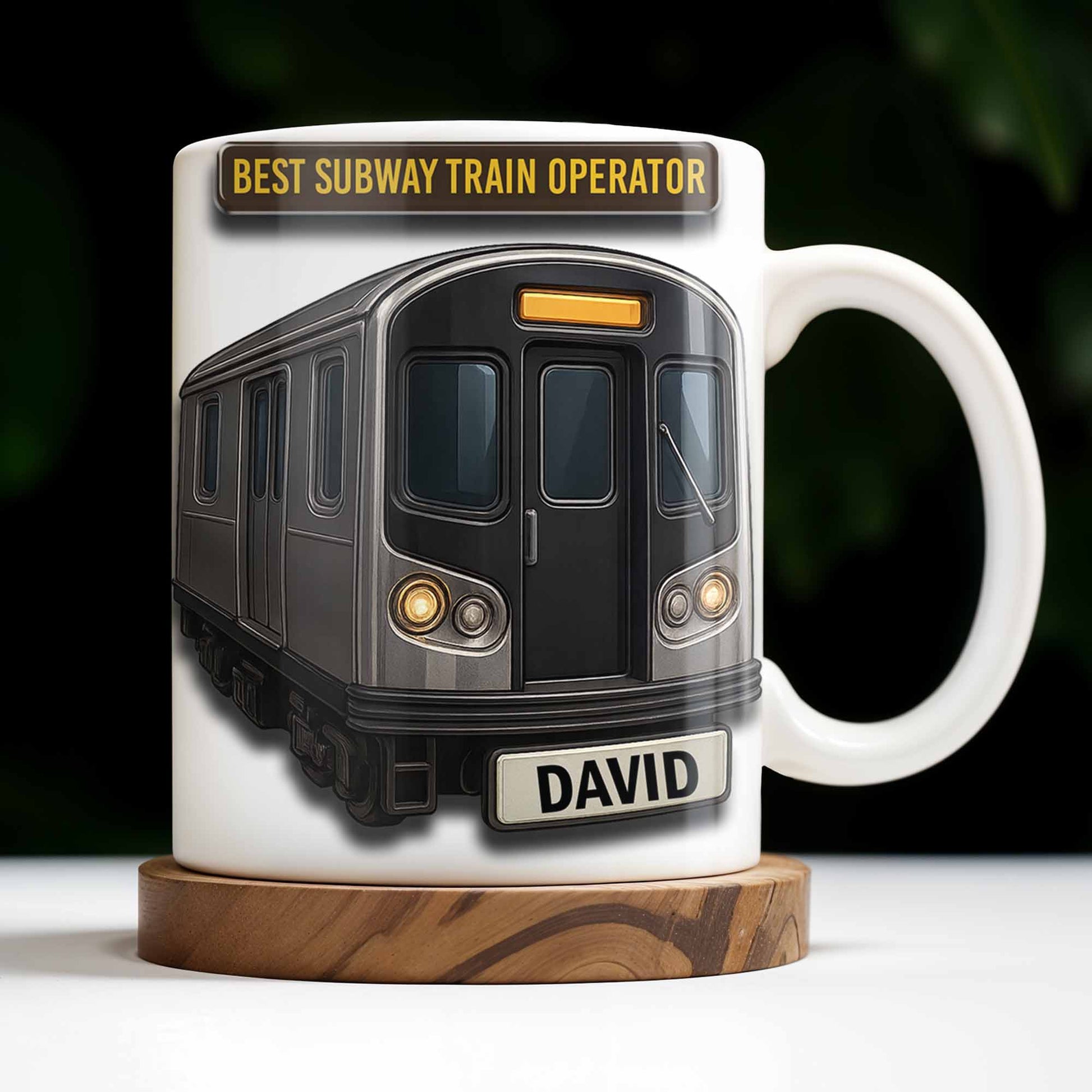 Best Subway Train Operator Coffee Mug