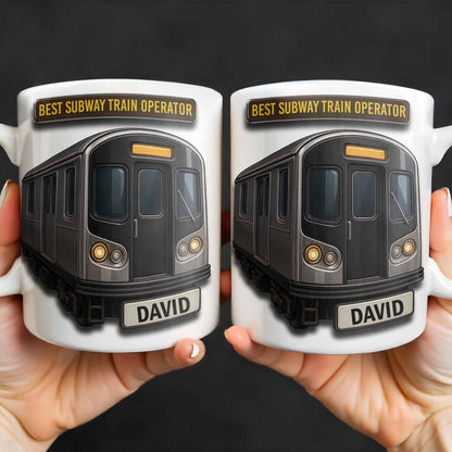 Best Subway Train Operator Coffee Mug