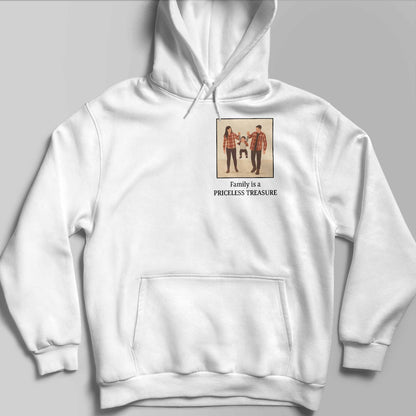 Family Is A Priceless Treasure T-Shirt - Personalized Custom Unisex T-shirt, Hoodie - FAM406_WBAS