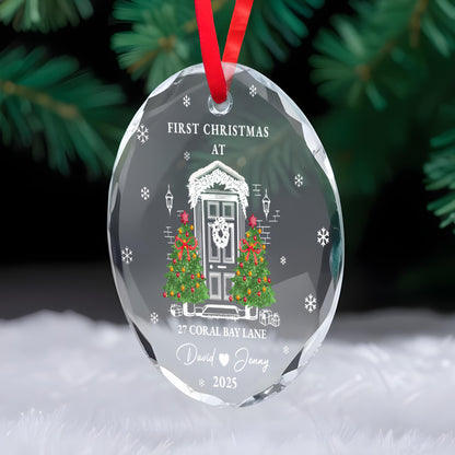 First Christmas At New Home, House, Christmas Trees