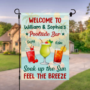 Welcome To Your Poolside Bar, Enjoy Relaxing Summer Days