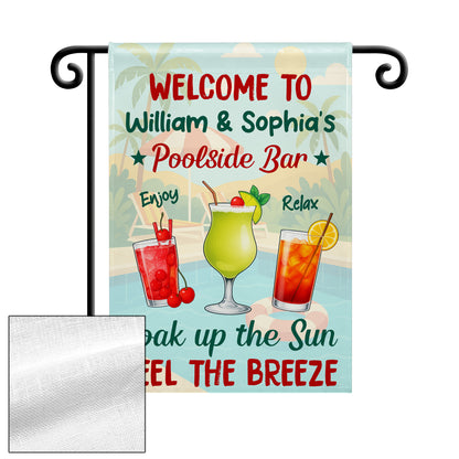 Welcome To Your Poolside Bar, Enjoy Relaxing Summer Days