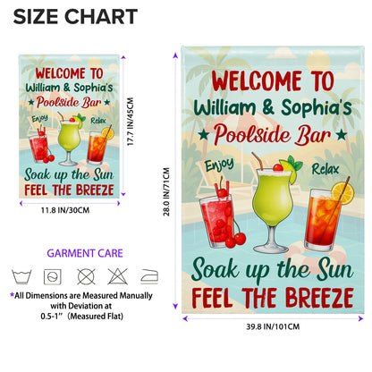 Welcome To Your Poolside Bar, Enjoy Relaxing Summer Days