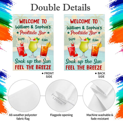 Welcome To Your Poolside Bar, Enjoy Relaxing Summer Days