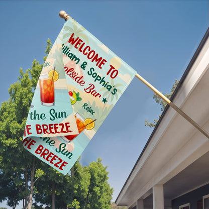 Welcome To Your Poolside Bar, Enjoy Relaxing Summer Days