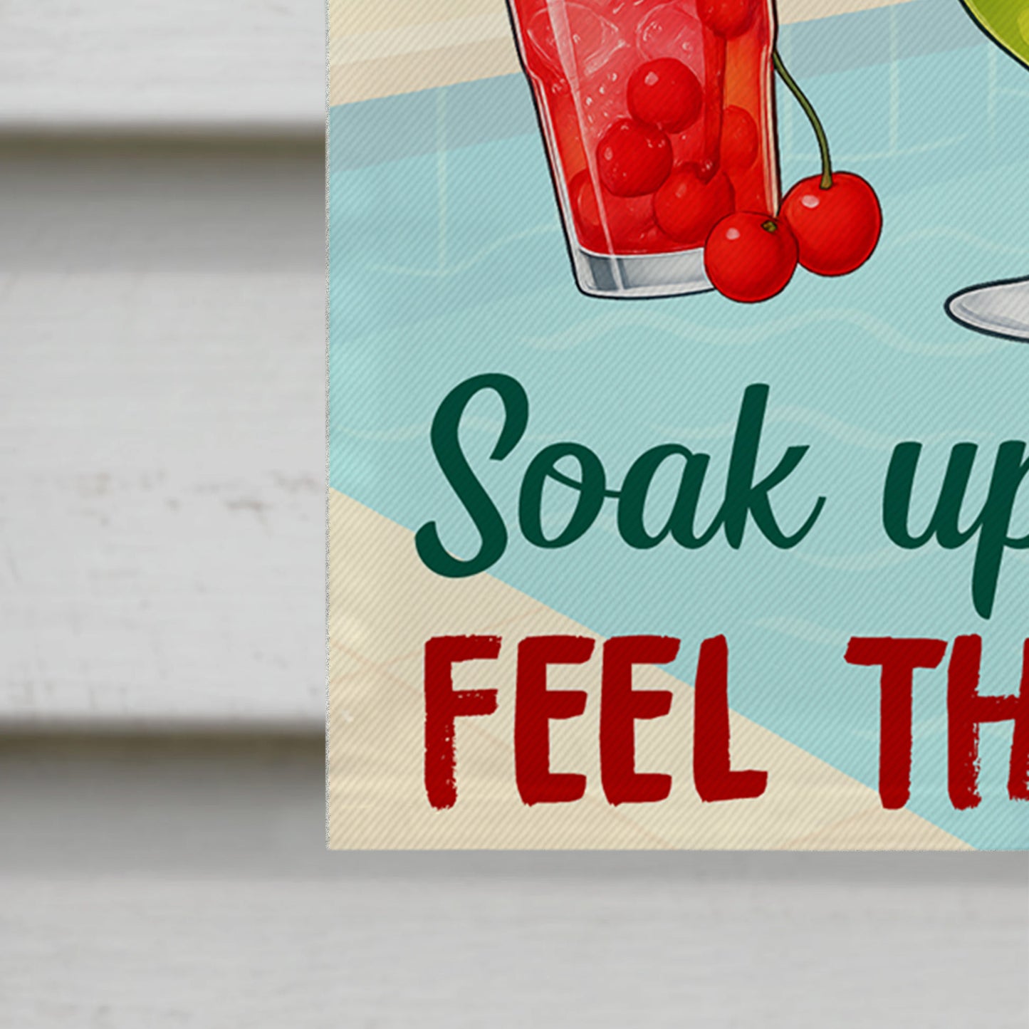 Welcome To Your Poolside Bar, Enjoy Relaxing Summer Days