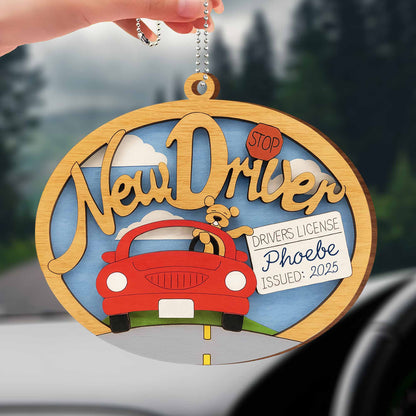 New Driver Stop With Car Design