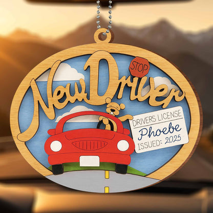 New Driver Stop With Car Design