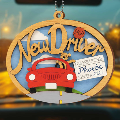 New Driver Stop With Car Design