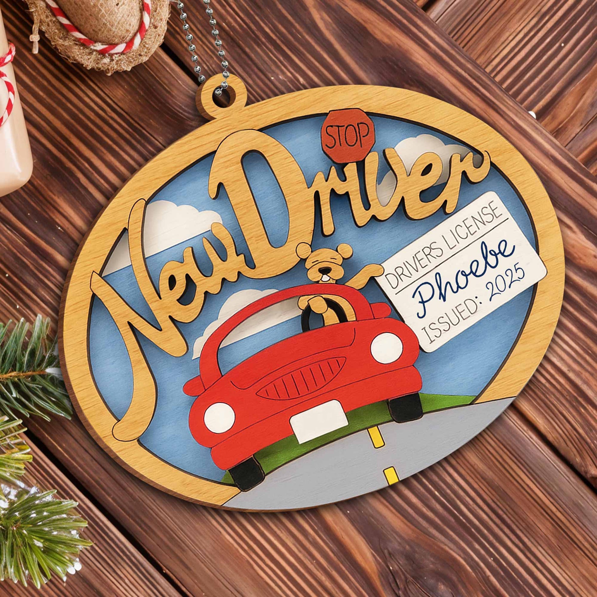 New Driver Stop With Car Design