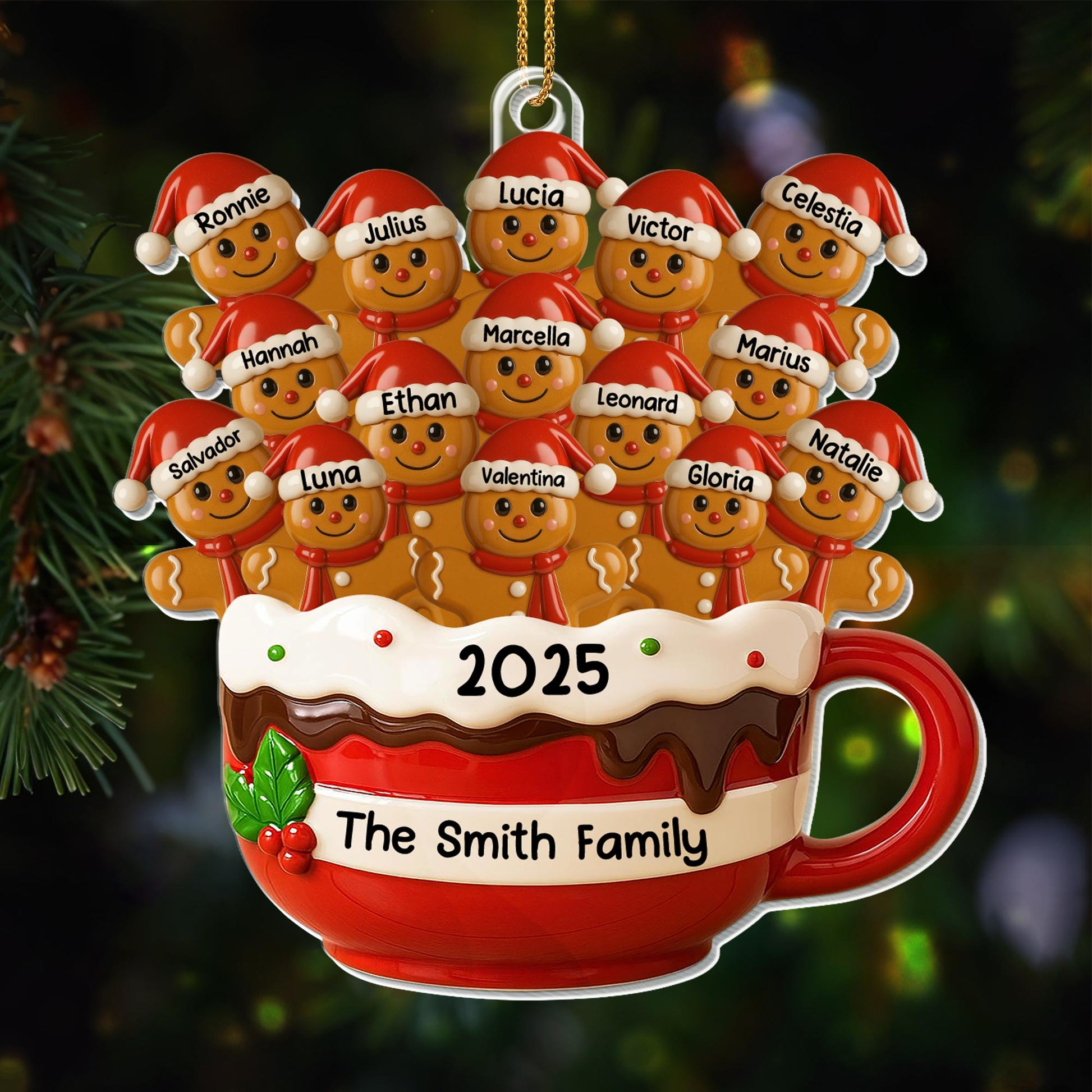 The Smith Family Gingerbread Hot Chocolate Cup