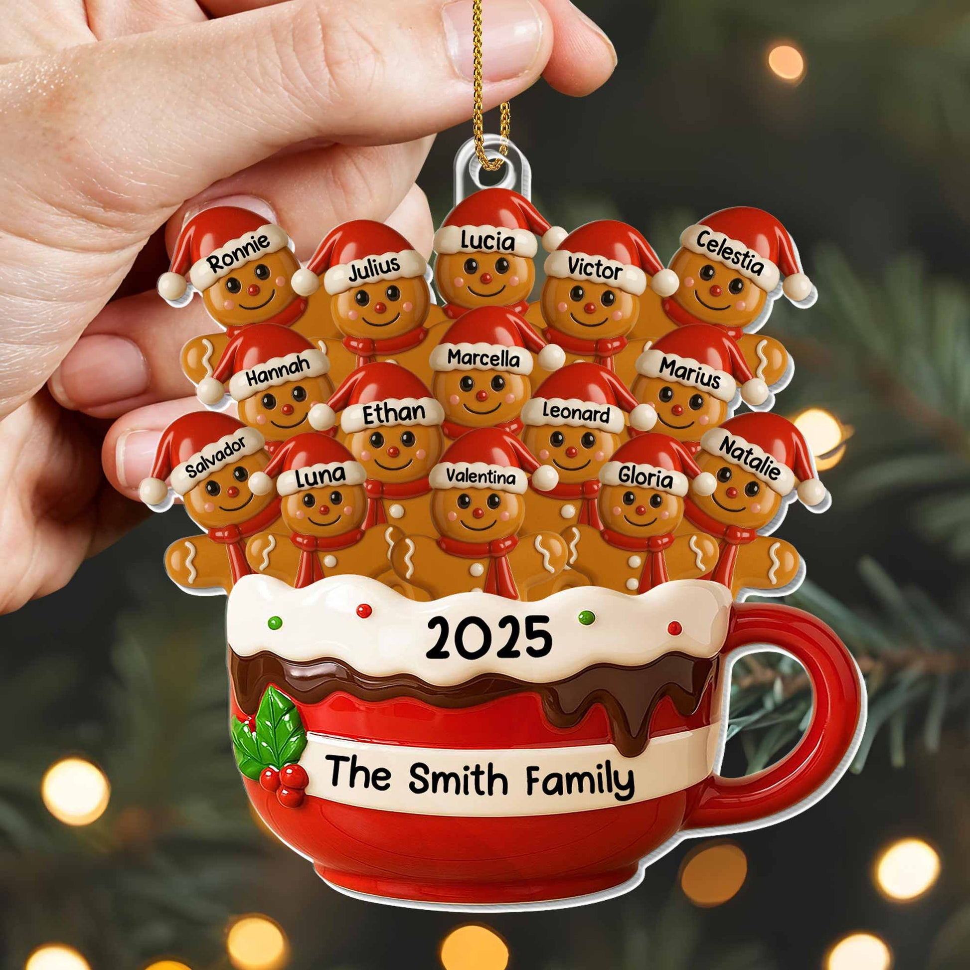 The Smith Family Gingerbread Hot Chocolate Cup