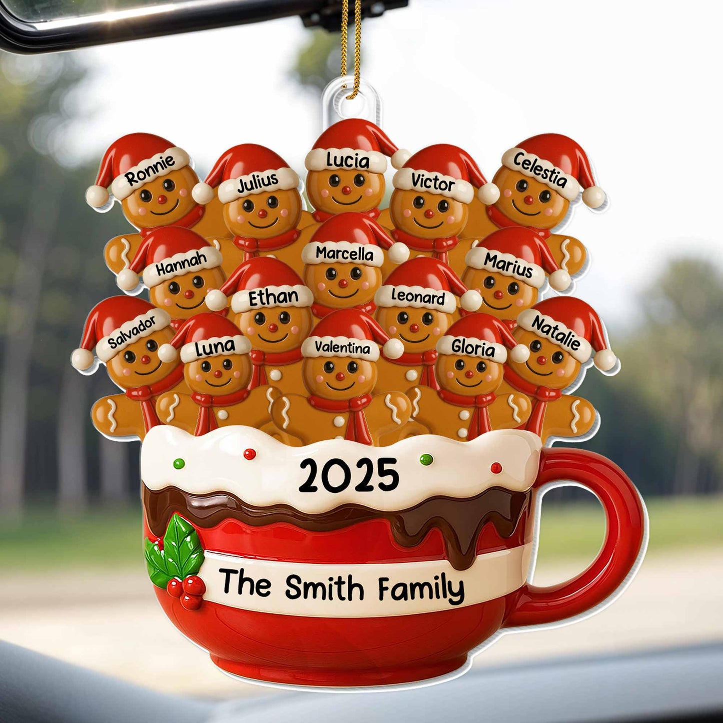 The Smith Family Gingerbread Hot Chocolate Cup