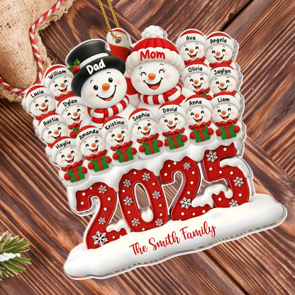Celebrate Your Family Love With Festive Snowmen
