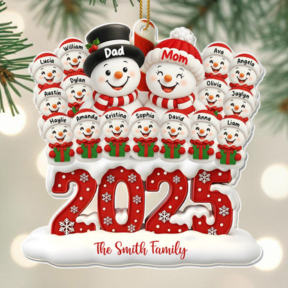 Celebrate Your Family Love With Festive Snowmen