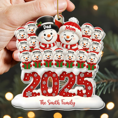 Celebrate Your Family Love With Festive Snowmen