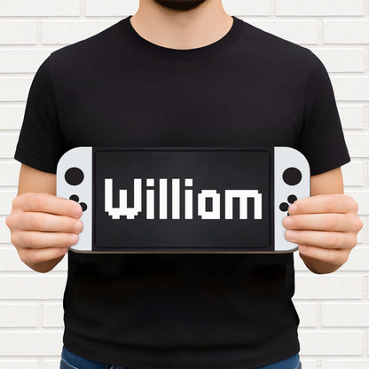 Personalized Gaming Controller Wood Sign