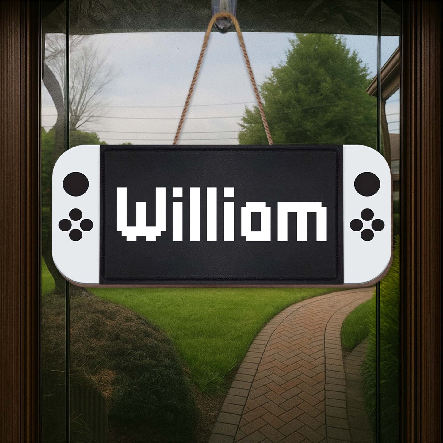 Personalized Gaming Controller Wood Sign