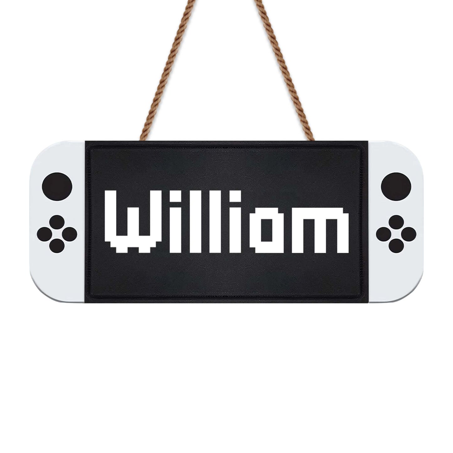 Personalized Gaming Controller Wood Sign