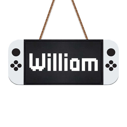 Personalized Gaming Controller Wood Sign