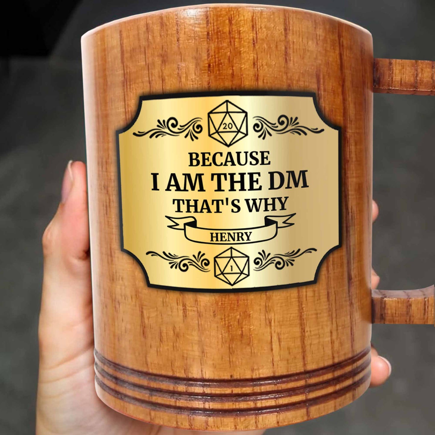 Because I Am The DM That's Why, Dice And Scrolls