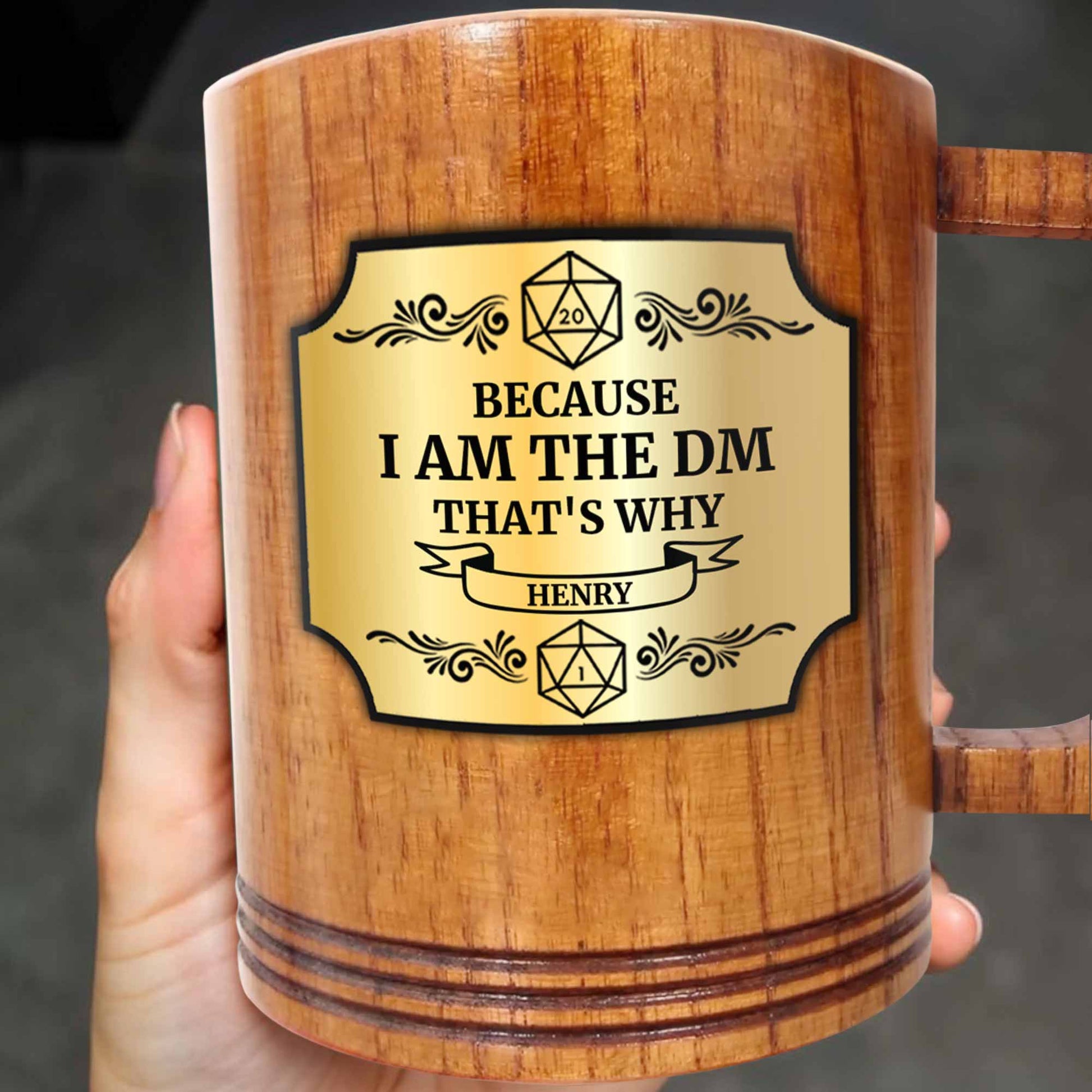 Because I Am The DM That's Why, Dice And Scrolls